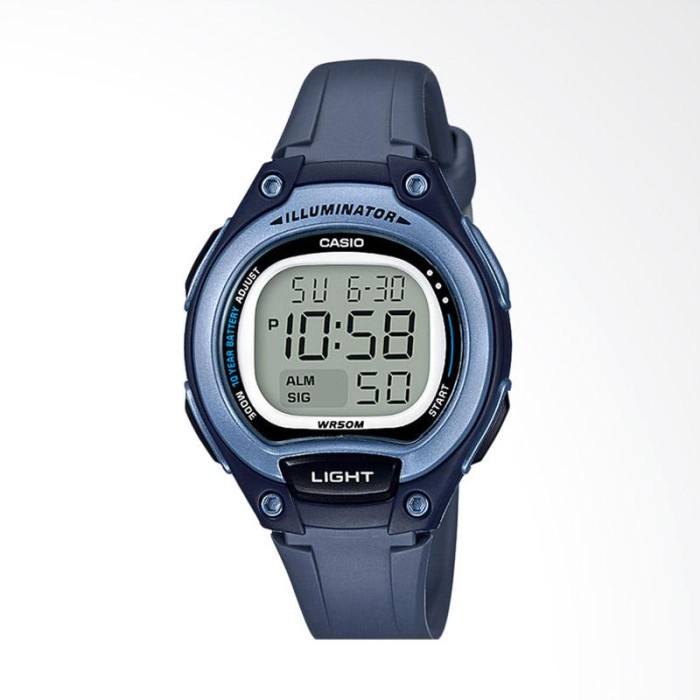 ✅New Ori Casio Sport Lw-203-2Avdf Jam Tangan Wanita - Dark Blue Edition Diskon
