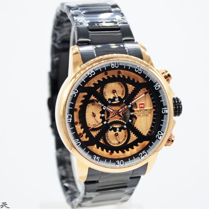 ✅New Ori Jam Tangan Pria Naviforce Nf9150Mbr 9150 Nf9150Mg Nf9150Mb Original Limited