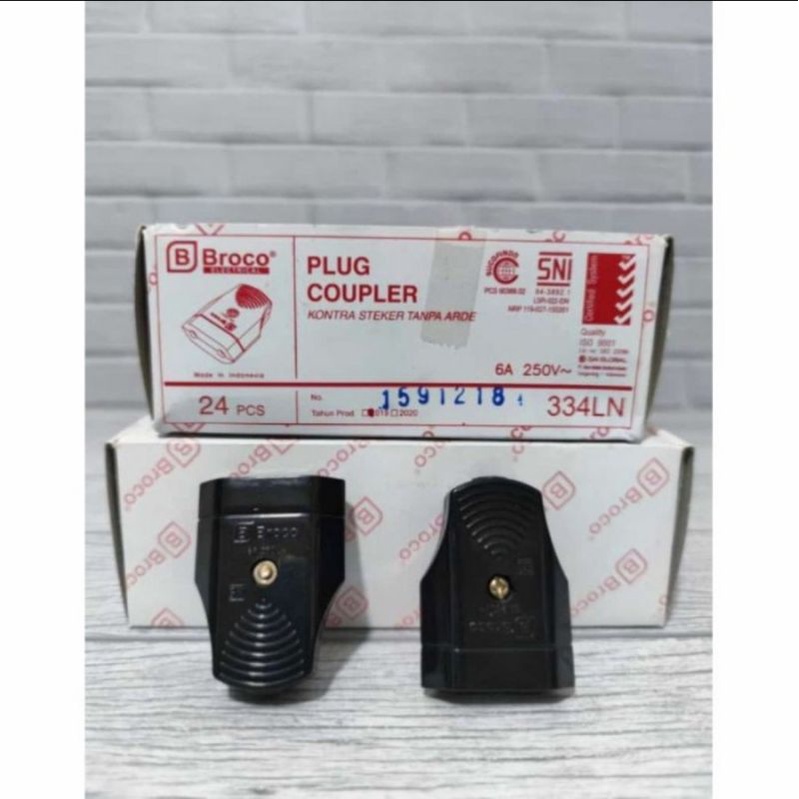 BROCO CONTRA GEPENG CONTRA STEKER GEPENG KONTRA SAMBUNGAN COLOKAN STEKER GEPENG HITAM