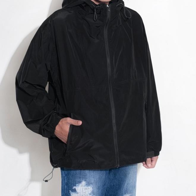 100% New Vearst Jaket Anorak Rhodes Black Happy Shoping