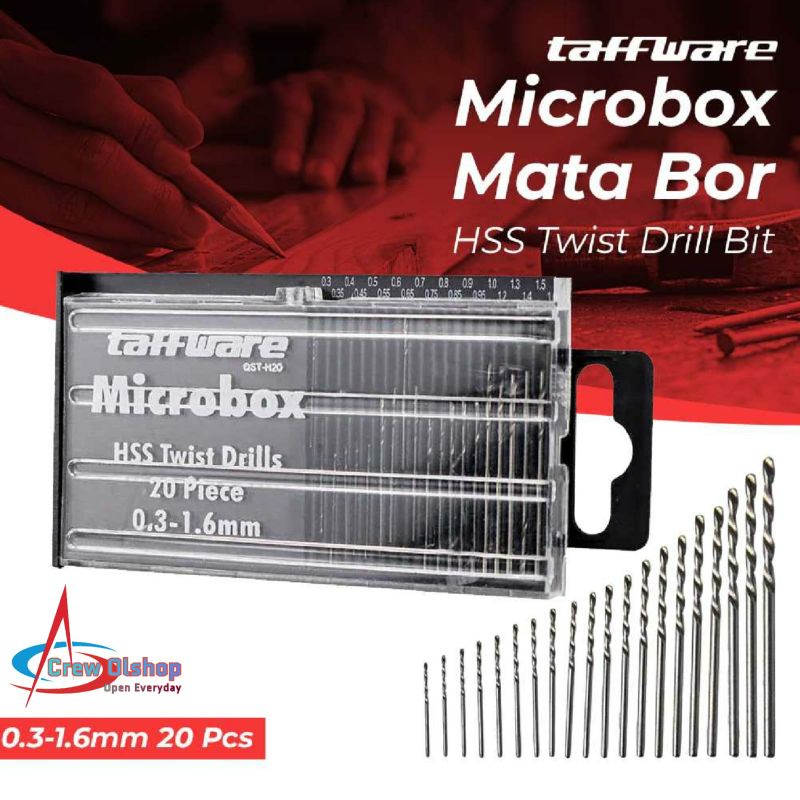 Mata Bor Micro HSS Twist Drill Mata bor Rojok Spuyer Karburator Pcb
