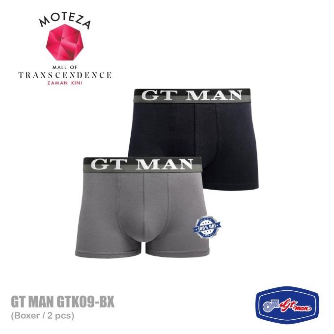 Celana Dalam Underwear Boxer Pria - GT Man GTK09 BX - M L XL 2XL 3XL