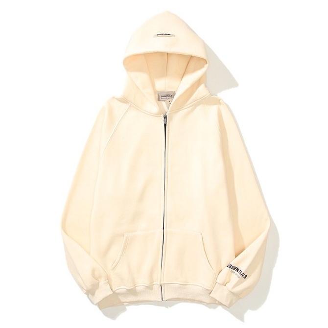 Jacket Essentials Fear Of God Suga Hoodie Zipper Fog Jaket Unisex