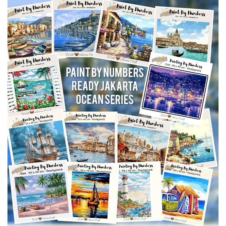 

Model Baru PAINTING BY NUMBERS KIT jakarta. ocean series !