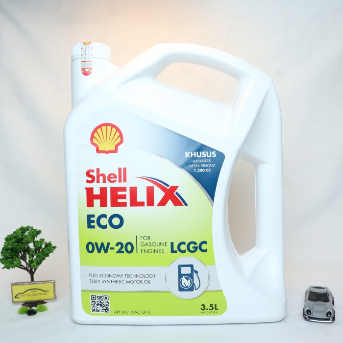 ✨Baru Oli Shell Helix Eco 0W-20 4L Galon - Oli Shell Eco 0W-20 Diskon