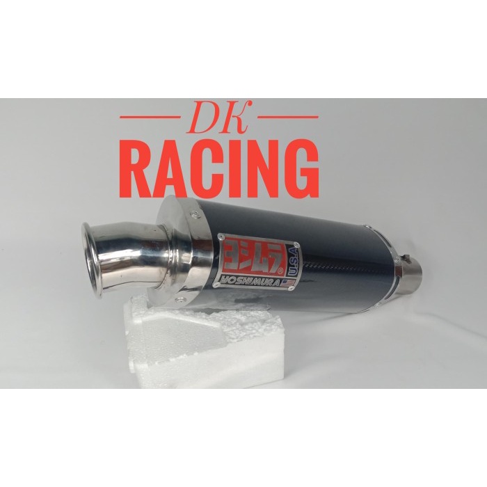 [Original] Knalpot Suzuki Gsx 150 Yoshimura Usa Monster Carbonn Full Cacing Berkualitas