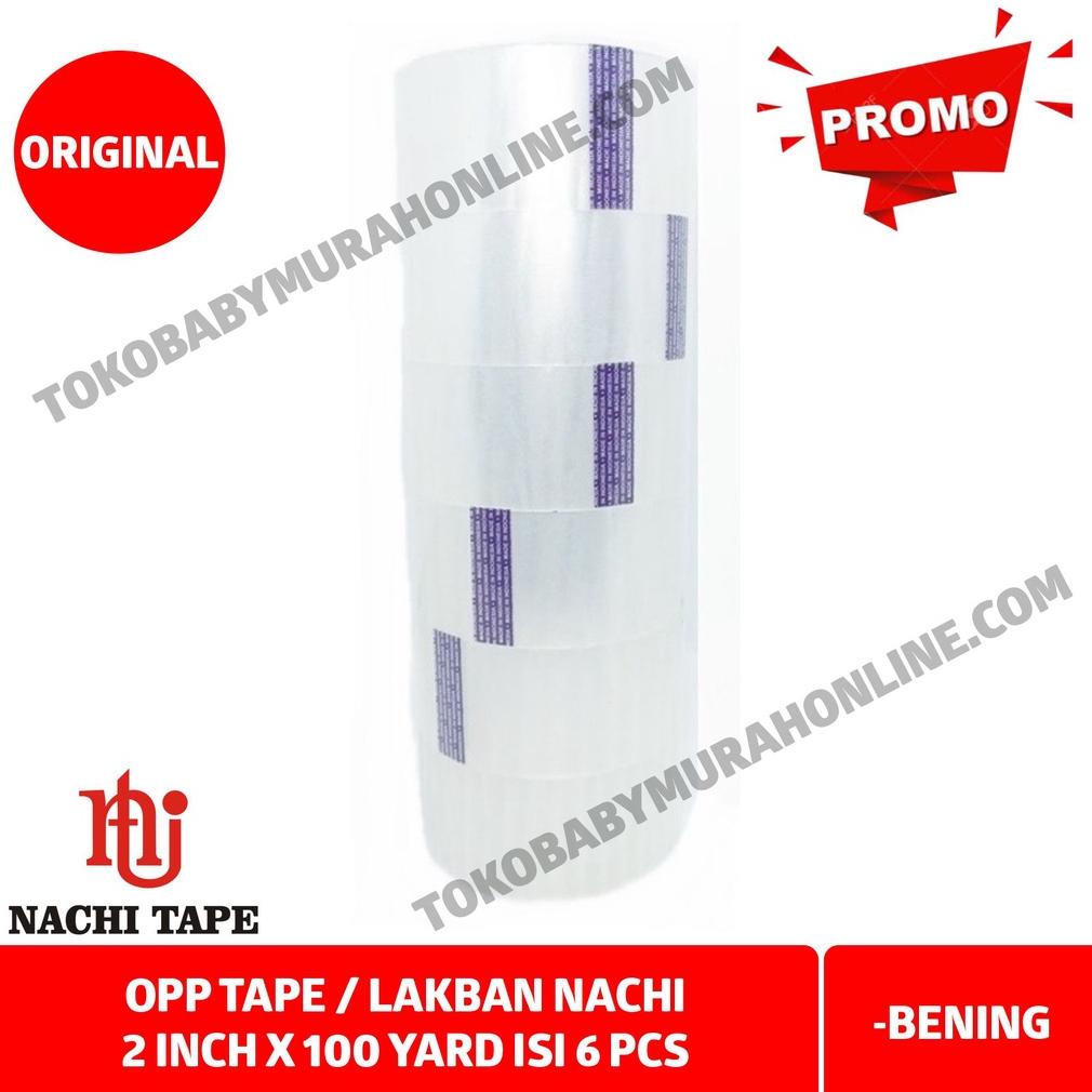 

Terbaik! OPP NACHI 2` X100YD BENING ISI 6 ~