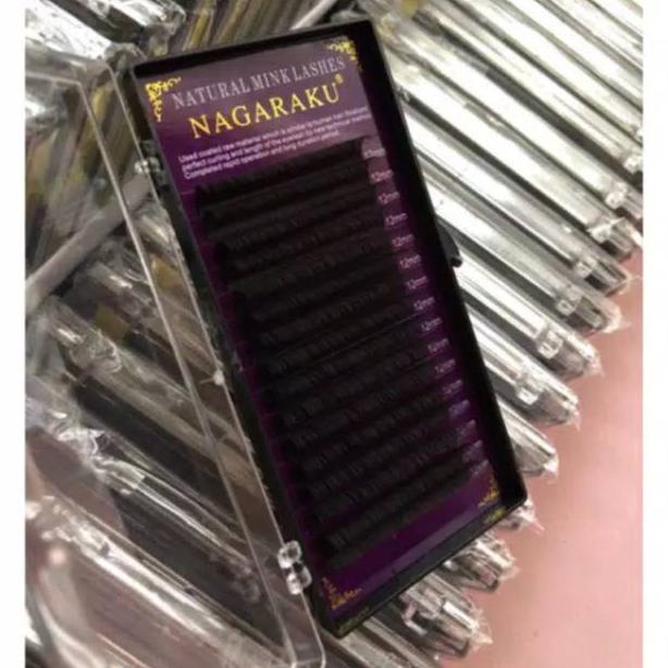 Best - Nagaraku mink single /eyelash extention / bulu mata tanam/ bulu mata cangkok /