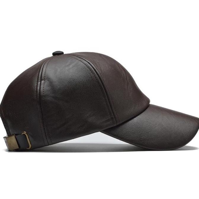 Best Seller R135 Topi Baseball Pria Jamont Kulit Asli Kualitas Impor Anti Panas Original