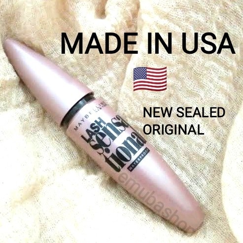 [New Ori] Maybelline Lash Sensational Waterproof Mascara Maskara Berkualitas
