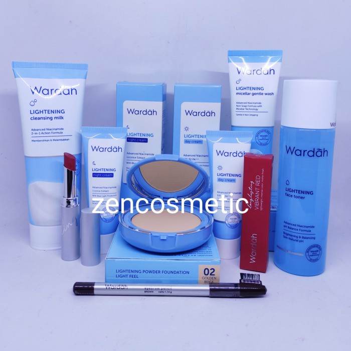 [New Ori] Paket Wardah Makeup Lengkap / Hantaran Nikah Wardah Original Terbaru