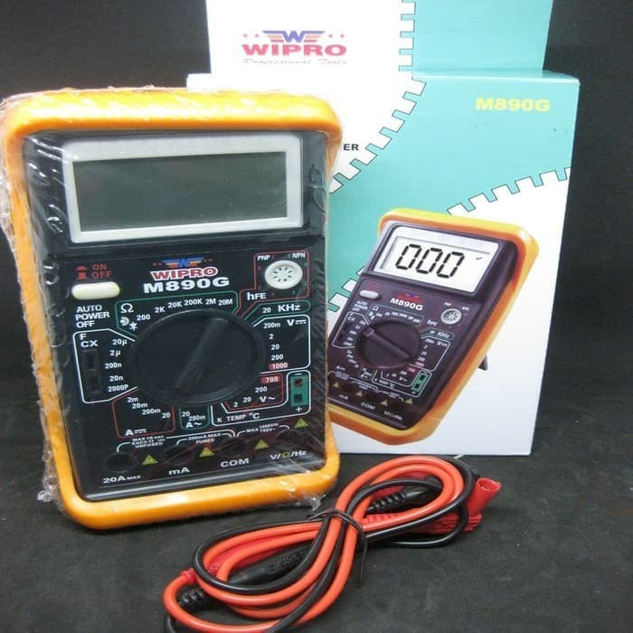[New] Digital Multimeter Wipro M 890G Multitester Digital M890G Avometer Berkualitas