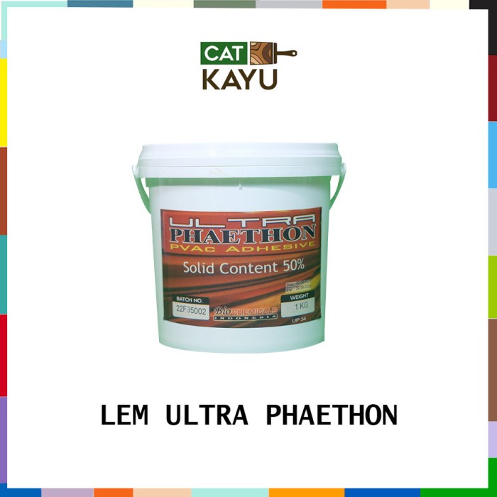 

Lem Batu Alam Pvac Cepat Kering Ultra Phaethon 1 Kg Premium Adhesive