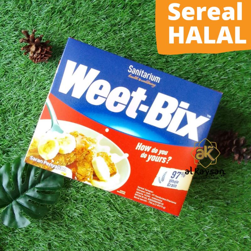 

Weet Bix Cereal / Sereal Oat Weet Bix 750Gr Halal