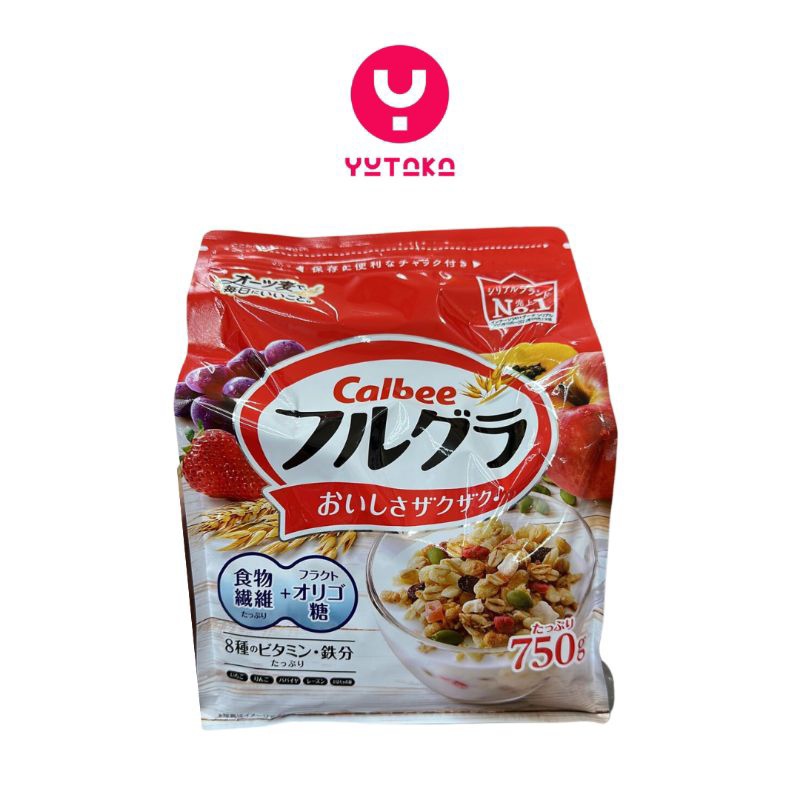 

Calbee Fruit Granola 750G Breakfast Cereal Japan