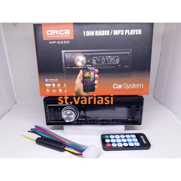 ✅Sale Single Din Tape Bluetooth Orca Mp-6250 Mobil Grand Livina Diskon