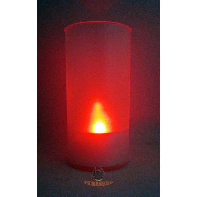 Lampu Lilin LED dalam gelas