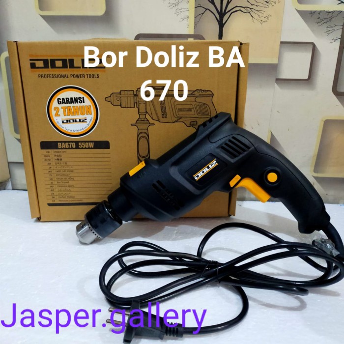 ✅COD Doliz Ba 670 Mesin Bor Beton 13Mm Terbaik Termurah Berkualitas