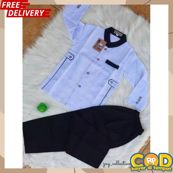 Setlan Pakaian Anaj Cowok Setelah Baj Set Clana Murah Baju Koko Anak Set Baju Anak Lebaran Setelan B