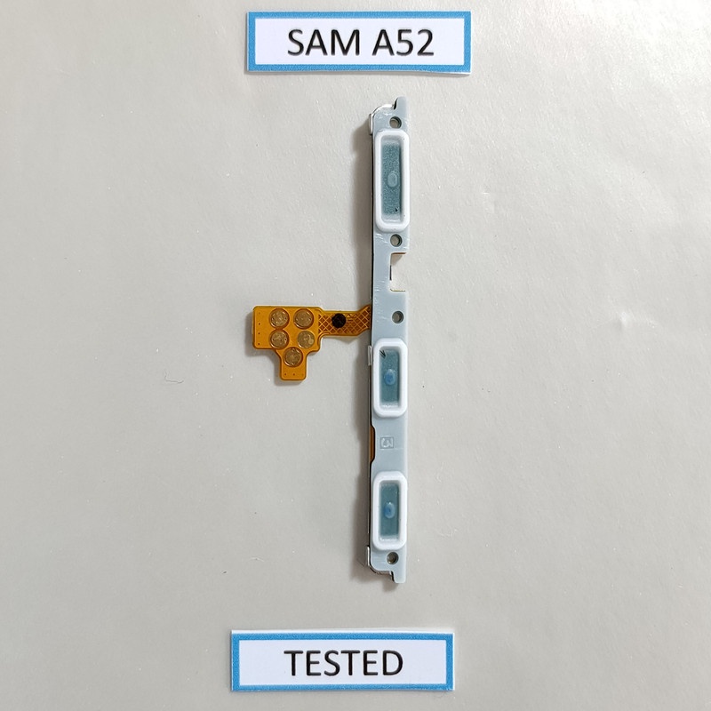 Flexible Power Vollume Samsung A52 4G Original Copotan