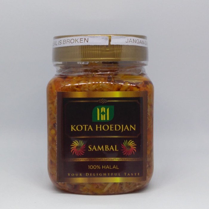 

Sambal Kota Hoedjan - Ikan Teri Jengkol Pedas Mantap