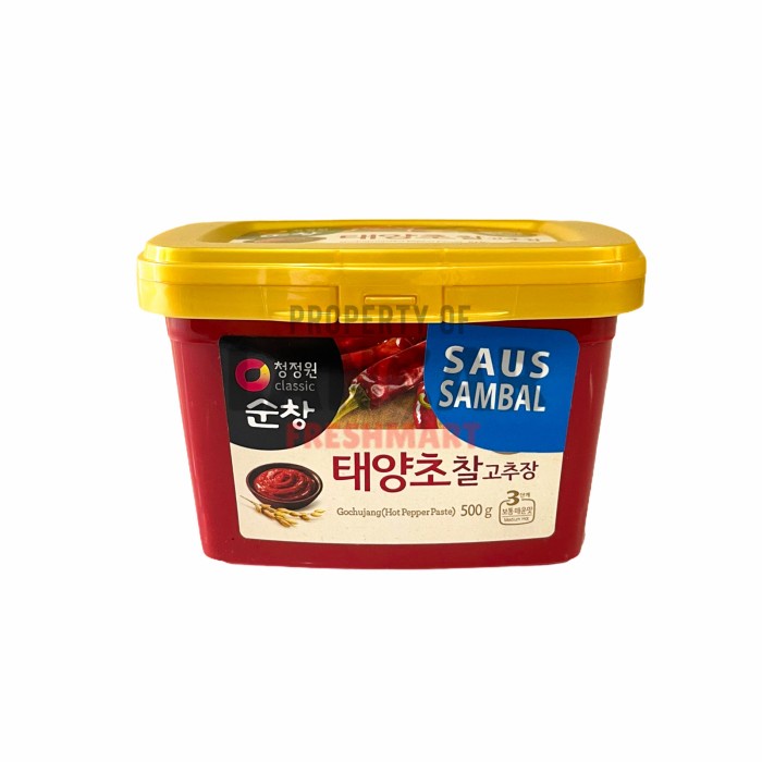 

Daesang Sunchang Gochujang Sambal Pasta Korea Hot Pepper Paste 500Gr