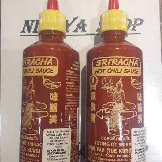 

Saus Sambal Pedas Sriracha Sriraca Hot Chili Sauce 450Ml