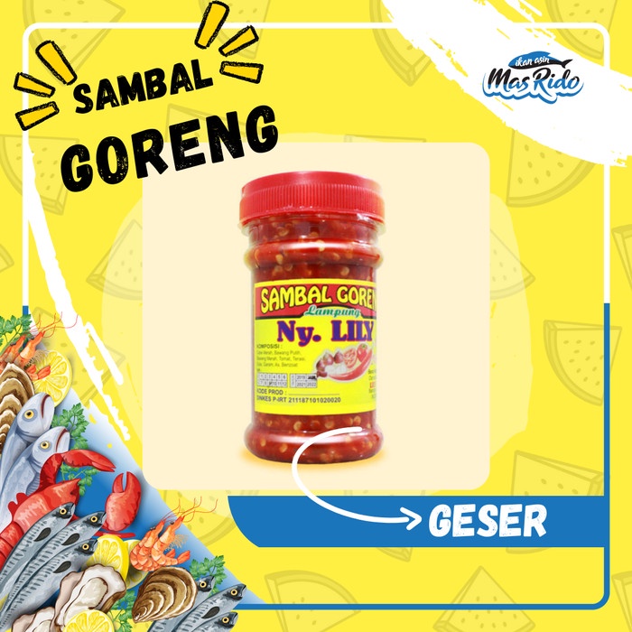 

Sambal Goreng Ny. Lily Asli Lampung Kemasan Botol Sambal Termurah