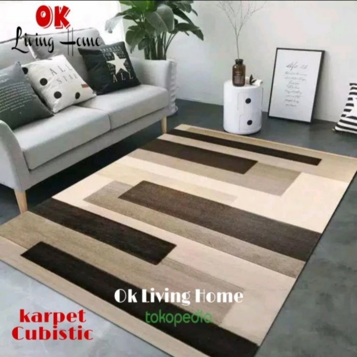 [New Ori] Karpet Lantai Anti Slip 200X270 Karpet Lantai Modern Karpet Lantai3D Terbaru