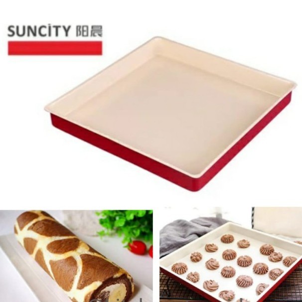 

✅Original Suncity Yc80176 - Loyang Kue Bolu Gulung 28.9Cm / Roasting Baking Berkualitas