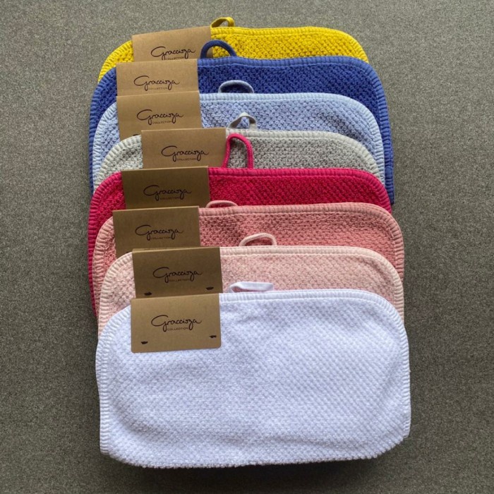 

✅Ready Graccioza Bee Waffle European Finest Linen 30X30 Handuk Berkualitas