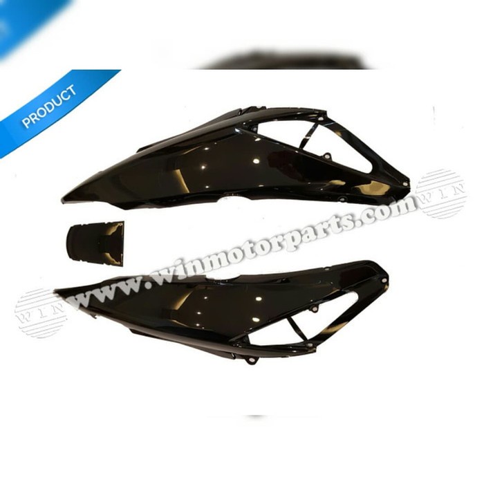 ✅Termurah Body Belakang Supra X 125/Cover Body Supra X 125 07 Hitam  Cover Stop Limited