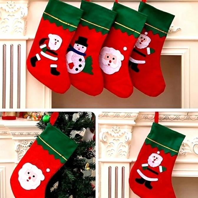 

Terbaru Kaos Kaki Gantung Kado Natal Christmas Tree Socks Santa Stok Terbatas