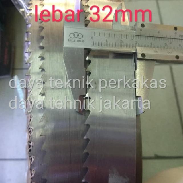 mata bandsaw 32mm x 3000mm - mata gergaji pita 32mm gergaji selendang |Sale