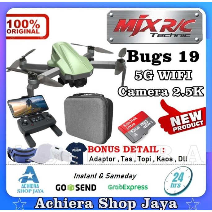 Best Seller Drone Mjx Bugs 19 Eis B19 2.5K Gps With 5G Gps Wifi Mini Drone Camera Original