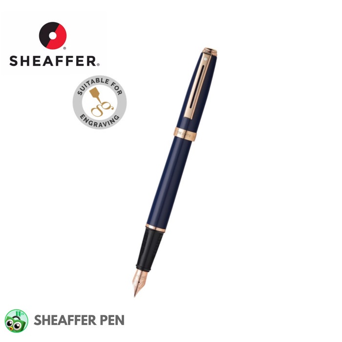 

✨Sale Sheaffer Prelude Cobalt Blue Lacquer Featuring 22K Rose Gold Tone Tri Terbaru