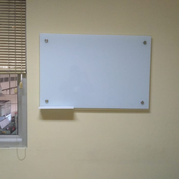 

✨Sale Papan Tulis Kaca / Glassboard Ukuran 100X160 Cm Magnetik Termurah Berkualitas