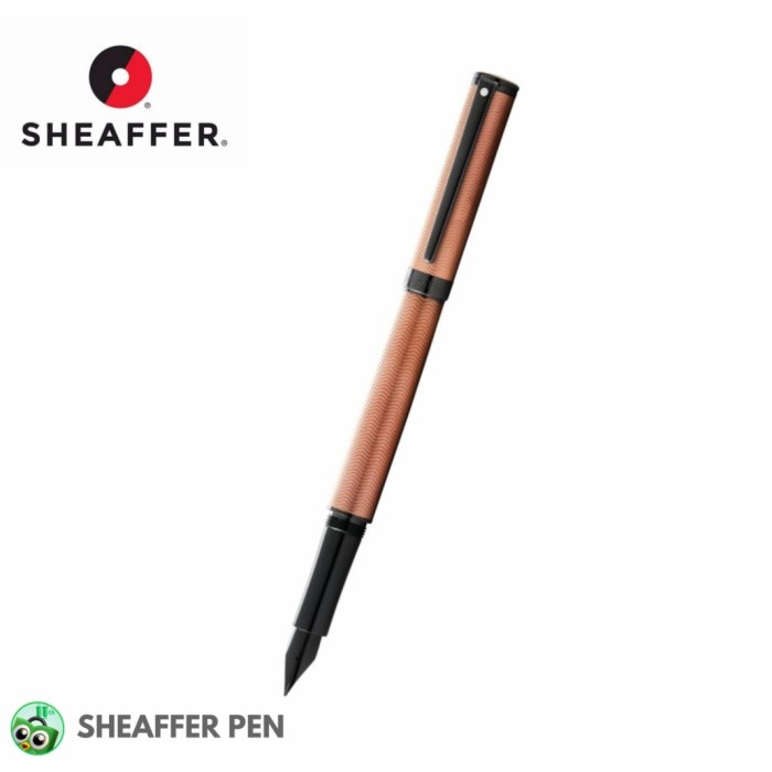 

✨Sale Sheaffer® Intensity® Engraved Bronze Pvd Fountain Pen Terbaru