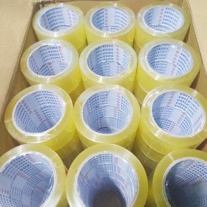

✨Sale Lakban Bening 2 100 Yard By Yatta 1 Karton Diskon