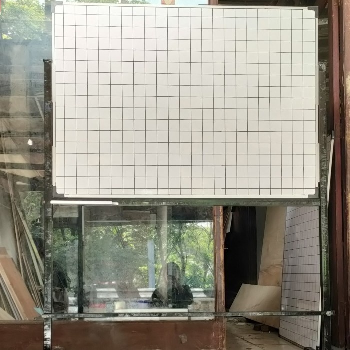 

✨Sale Papan Tulis Standing Garis Magnetic Ukuran 60X120 Diskon