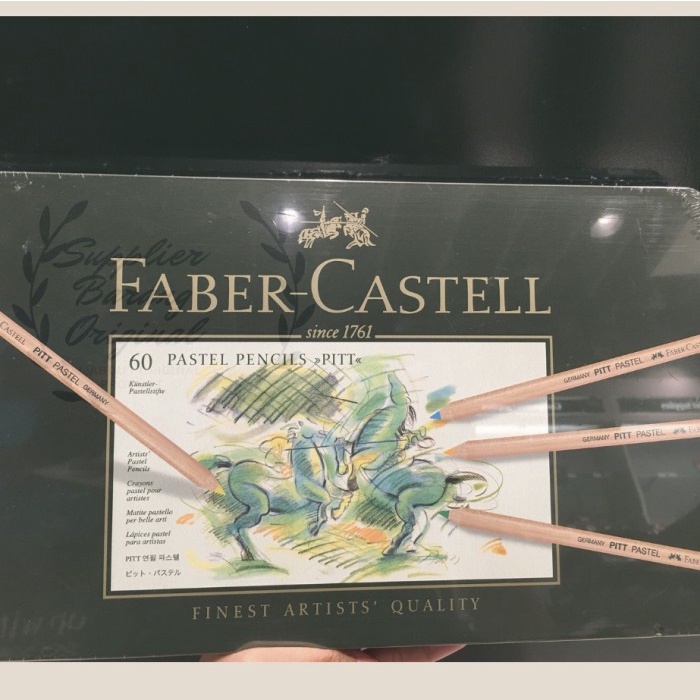 

✨Ready Faber-Castell Pitt Pastel Tin 60 Berkualitas