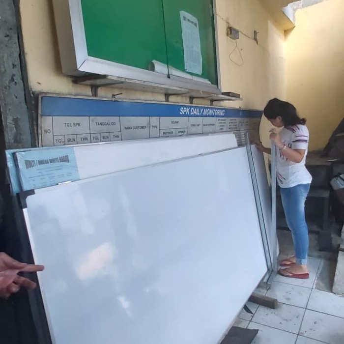 

✨Sale Whiteboard Magnetik 120 X 180 Cm Limited