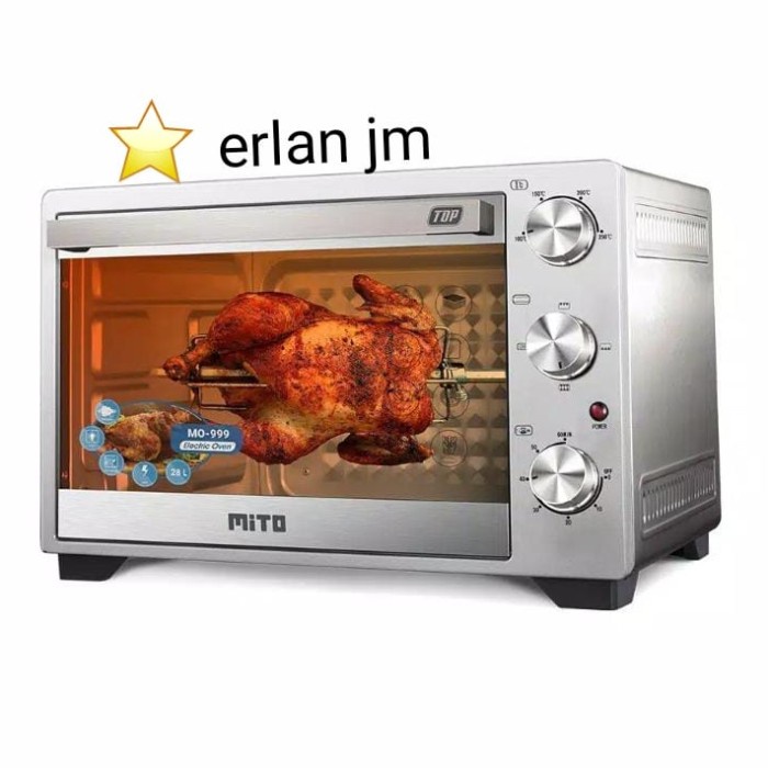 ✨Ready Oven Electric Mito 28'L Mo-999 Original Berkualitas