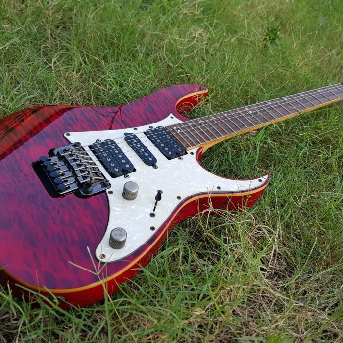 ✨New Ori Gitar Ibanez Premium Series Elektrik Gitar Original Mii Free Hardcase Terbaru