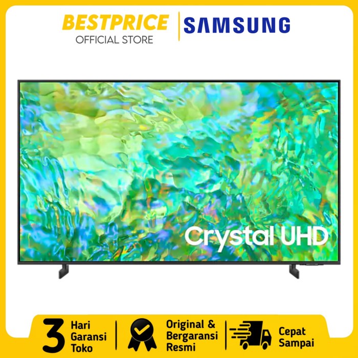 ✨New Samsung 75Cu8000 Led Tv 75 Inch 75  Cu 8000 Smart Tv 75 Inch Uhd 4K Limited