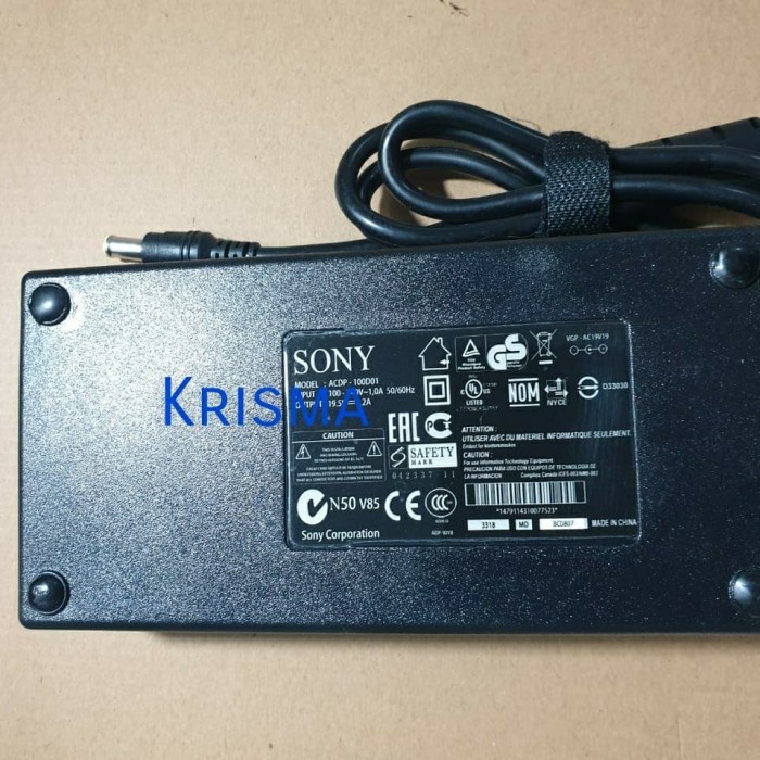 ✨New Adaptor Tv Sony Bravia 43-50Inch Acdp-100D01 19.5V 5.2A Berkualitas