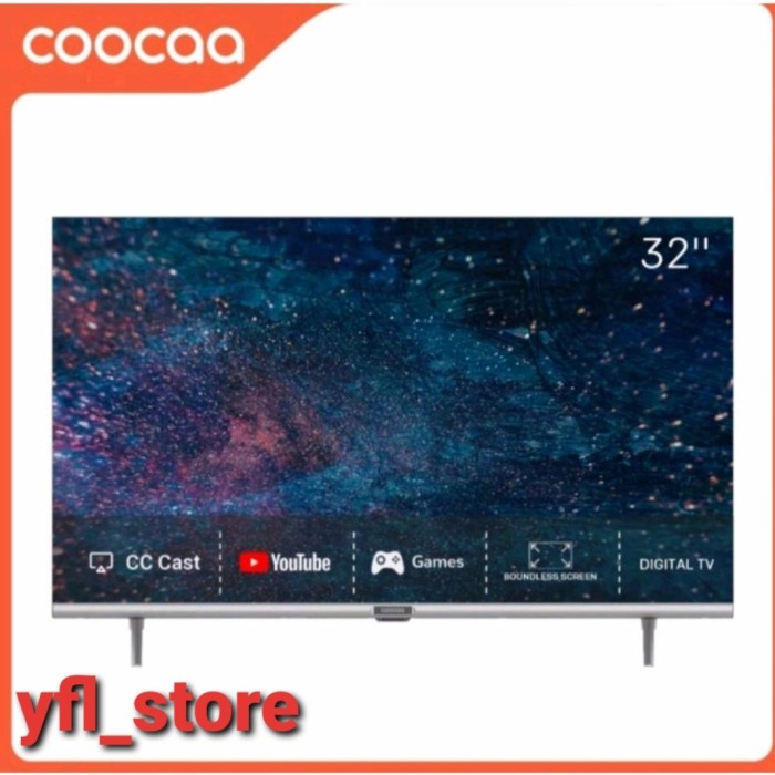 ✨New Tv Led Coocaa Digital Coccaa Smart Tv 32 Inch 32S3Uz Terbatas