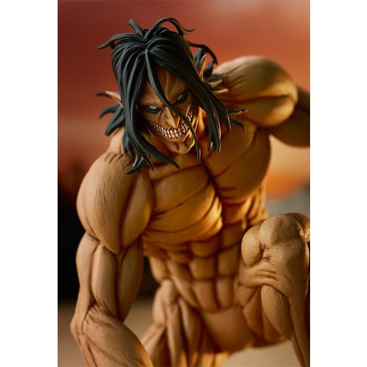 ✨Baru Attack On Titan Pop Up Parade Figure Eren Yeager - Attack Titan Ver. Diskon