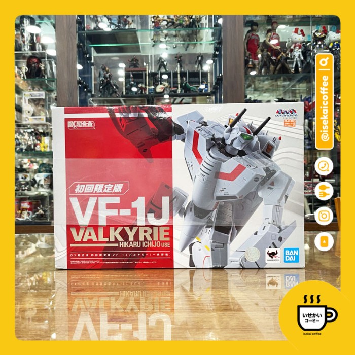 ✨Baru Dx Chogokin Macross Vf-1J Valkyrie Limited Edition Hikaru Ichijyo Terbatas