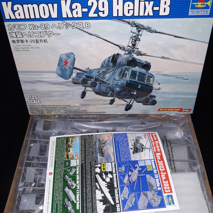 ✅Termurah Model Kit Trumpeter 1/35 Kamov Ka-29 Helix Terbaru